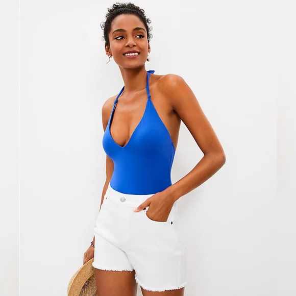 Loft Beach Plunge One Piece Swimsuit - Picture 1 of 4